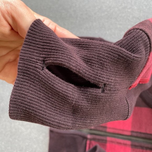 RARE EUC Lululemon Scuba Hoodie II in Buffalo Plaid Mini Camp Check size 6 - Picture 6 of 14